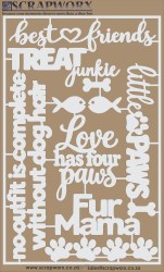 Scrapworx Collection - LaserCut - Little Paws (Copy)